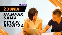 2 Dunia berbeza